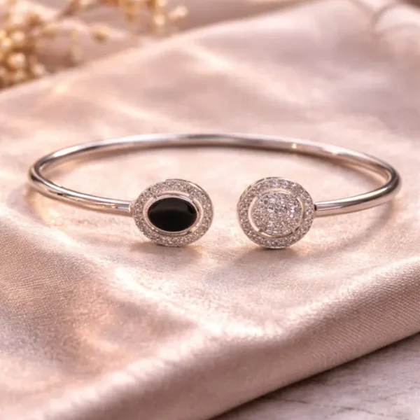 Pranavi Dual Halo Elegance Cuff