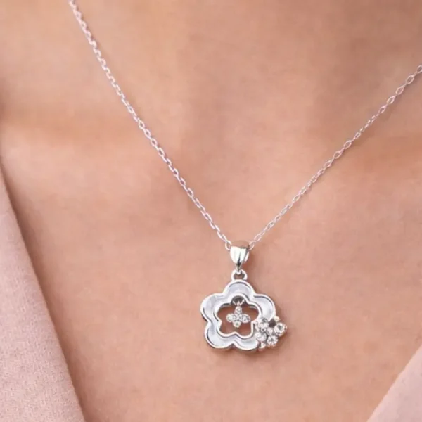 Pranavi Blossom Charm Necklace