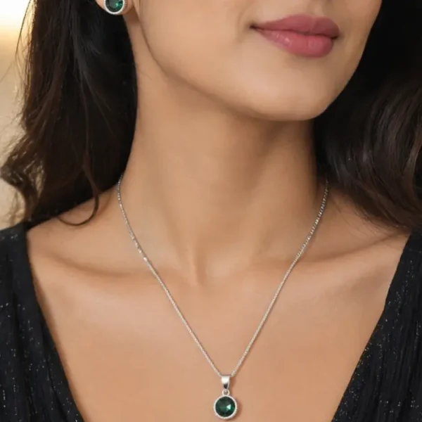 Emerald Orbit Pendant Set (Copy)