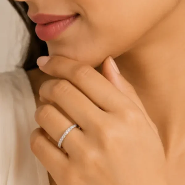 Luna Eternity Ring