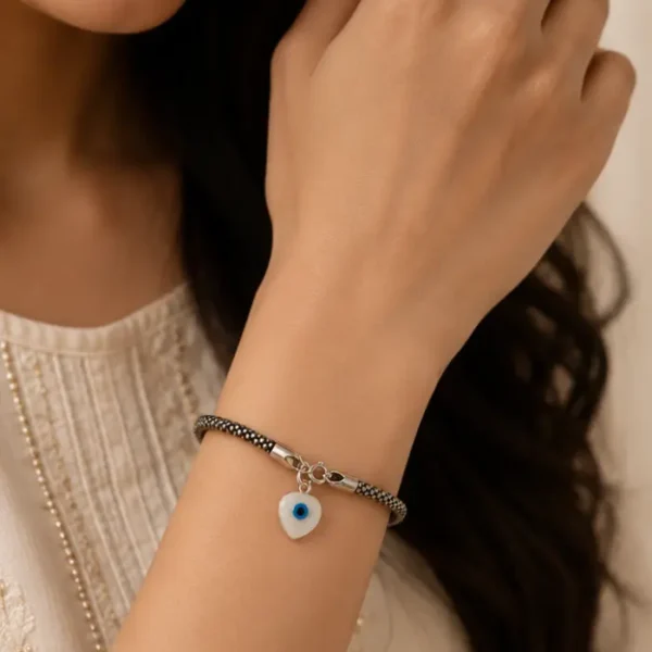Pranavi Guardian Eye Charm Bracelet